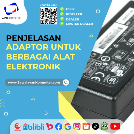 Apa Itu Adaptor? Alat Catu Daya Untuk Berbagai Peralatan Elektronik ...