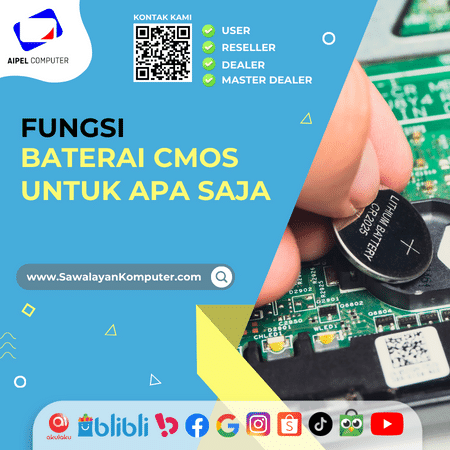 Baterai Cmos Berfungsi Untuk Apa Saja Simak Penjelasan Berikut Swalayan Komputer