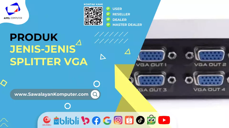 Splitter VGA, Review Produk dan Harga Terbarunya 2023