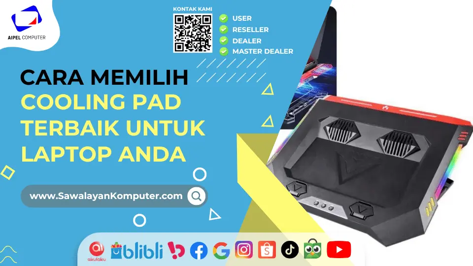 Memilih Cooling Pad Terbaik untuk Laptop Anda