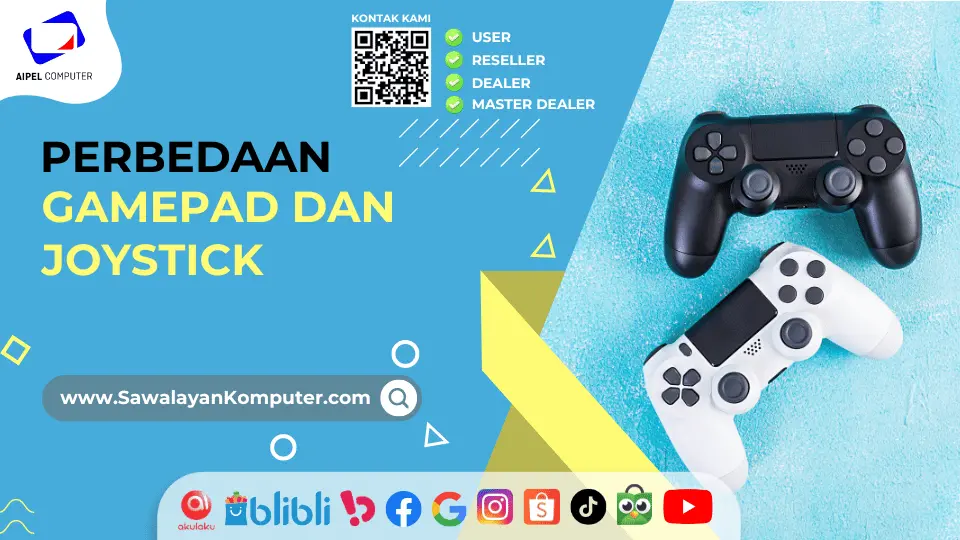 Perbedaan Gamepad dan Joystick Mana yang Lebih Unggul